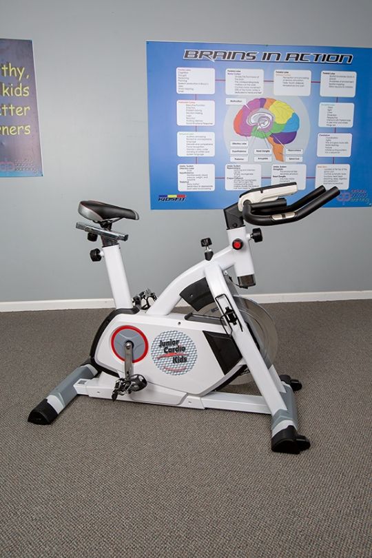 Kids Spin Bike for Pediatric Cardiovascular Exercising (Junior Size) by KidsFit 