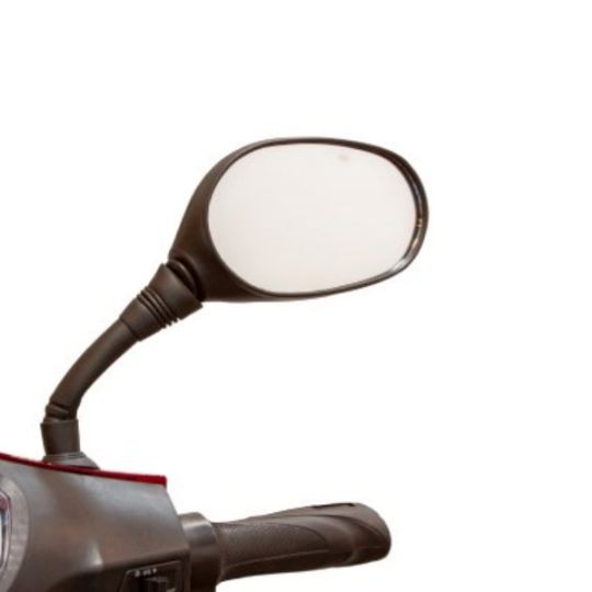 Large rearview side mirrors