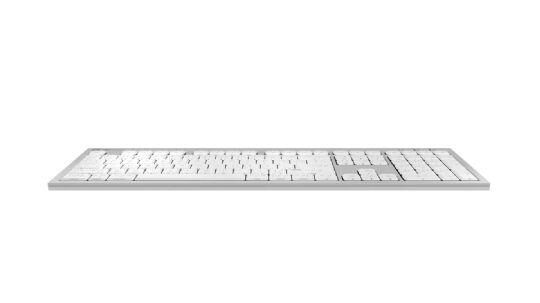 Braille ALBA Slimline Keyboard for Mac-Front View 