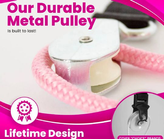 Metal Pulley - Designed to Last a Lifetime 