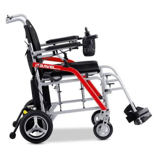 ITravel Lite Electric Wheelchair - Side View