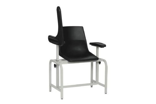 Blood Drawing Chair with flip-up arm up
