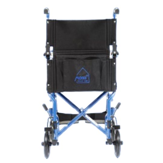 Lightweight Transport Chair with convenient storage pouch