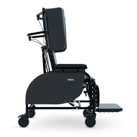 Adjustable footrests with flip-down capability