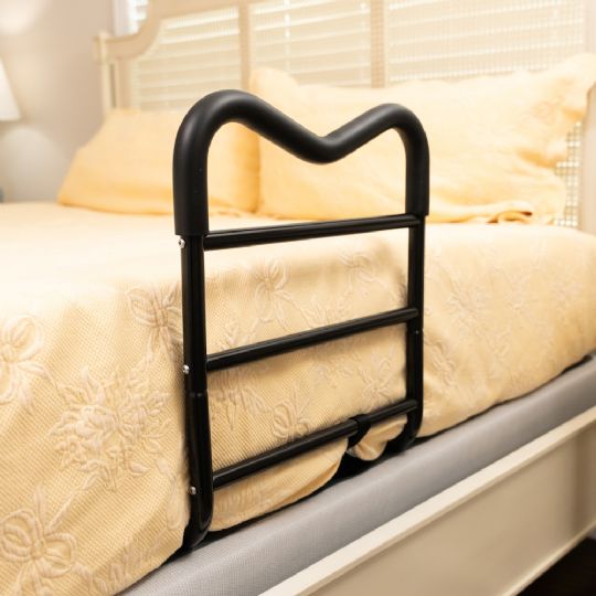 Easily installs in-between the mattress and the box spring or bed base