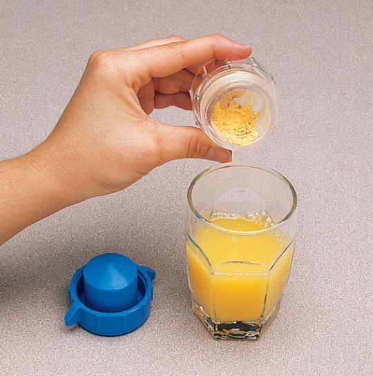 The Pill Crusher grinds hard-to-swallow pills into a fine powder that can be stirred into liquids