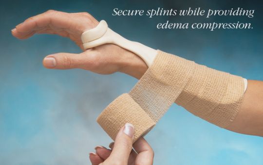 Conforms to even the most difficult-to-bandage areas