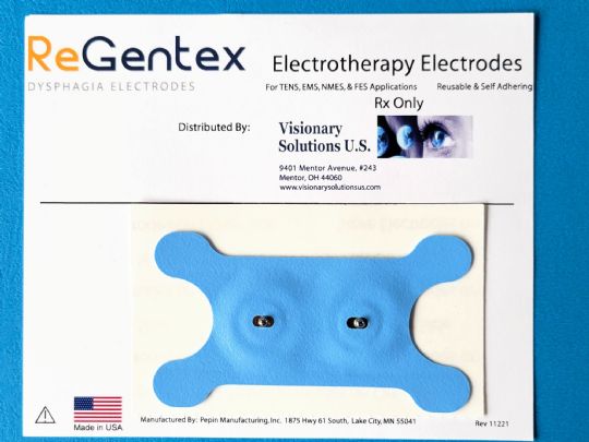 Tens Unit Pads [FDA 510(k) Cleared] Medical Grade Blue Extra Large