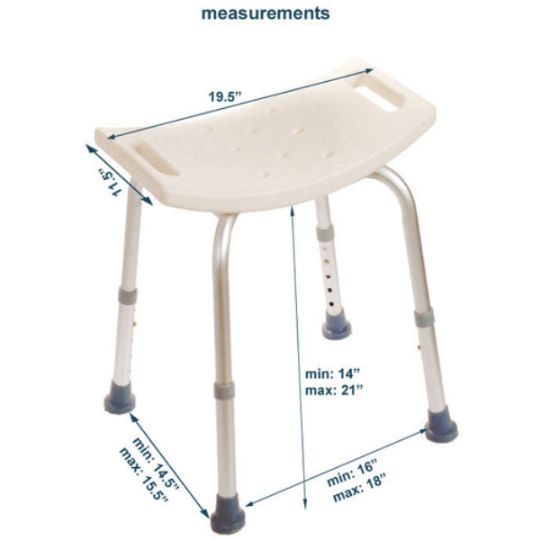 Measurements of the stool