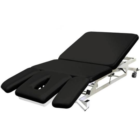 Bariatric Thera-P Physical Therapy Table, 5-Section, in Black
