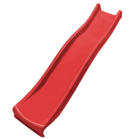 Red wave slide available in 10' size