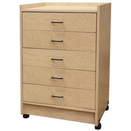 Stor-Edge Deluxe Treatment Cart with Five Drawers
