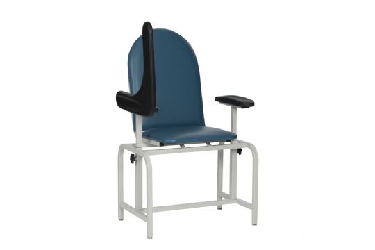 Padded Blood Drawing Chair with Arm Up