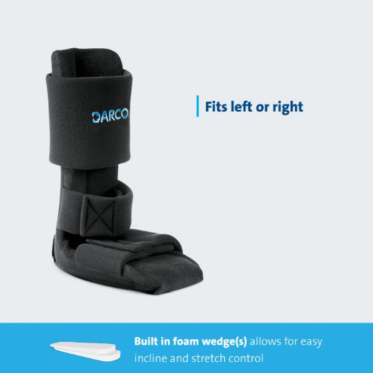 Designed to fit either your left or right foot