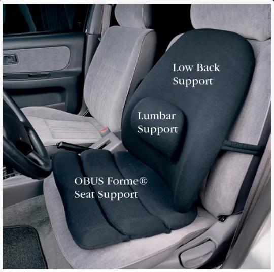 Truck seat back support sales