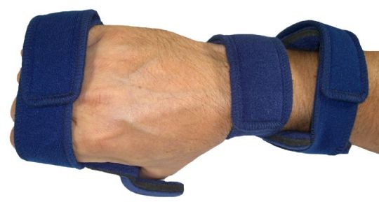 top view of the Comfyprene Opposition Hand Thumb Orthosis