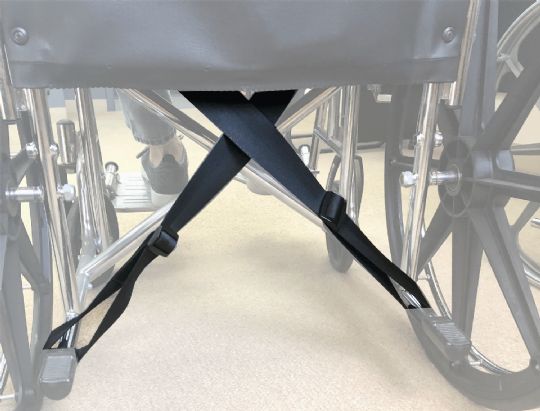 Attachment points on wheelchairs