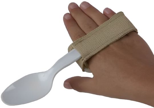 Quad Care Utensil Holder :: universal cuff holder with large plastic base