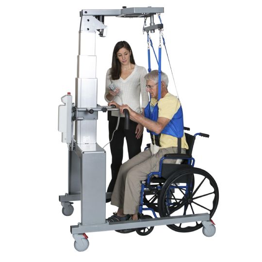 Product shown in use with patient in wheelchair - Sling not included (sold separately below) 