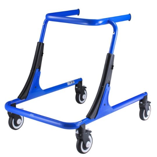 The Large(Blue) Option is for users weighing up to 200 lbs. who need a handle height between 29 and 39 inches