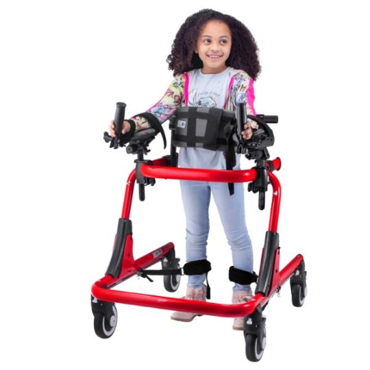 Lightweight Aluminum frame with adjustable height of 1-inch increment