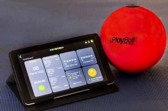 PLAYBALL BASIC tracks patient results in real-time for better goal-setting and improved treatment outcomes