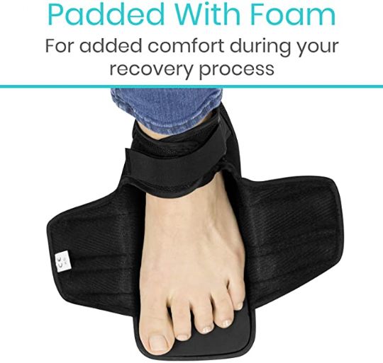 Foam padding delivers optimal comfort