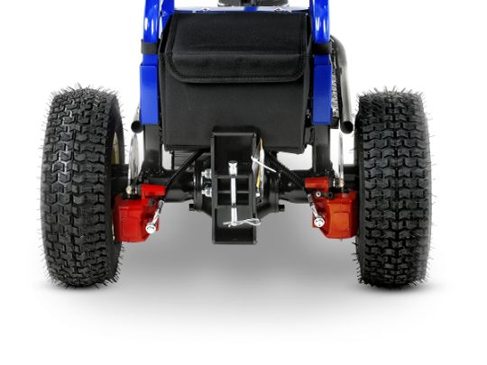 Built with an all-aluminum frame, pneumatic tires, and a shock absorption system for smooth and durable operation across various terrains