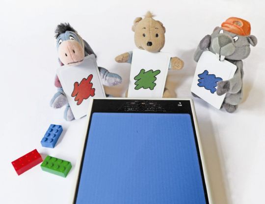 50 Programming Tags come with the ProxPad Touchless Communication Package by Proxtalker (stuffed animals are not included) 