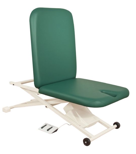 OakWorks PT 150 Ergonomic 2-Section Power Foot Pedal Controlled Treatment Table 