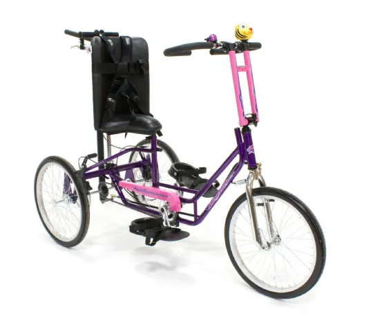 Side view of AS2000 in pink. 