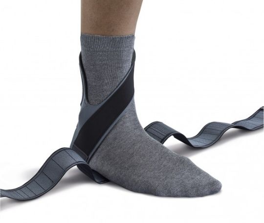 Can be worn over a sock