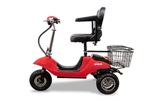 EW 20 RED Scooter with Swivel Seat