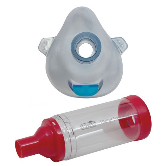 Nebulizer Inhaler Chamber with large mask