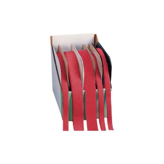 Red Colored Rolyan Non-Adhesive Hook/Loop Strips