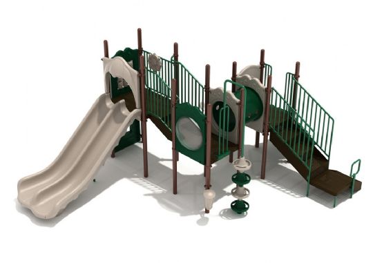 Rose Creek Large Playground System - Neutral Colors