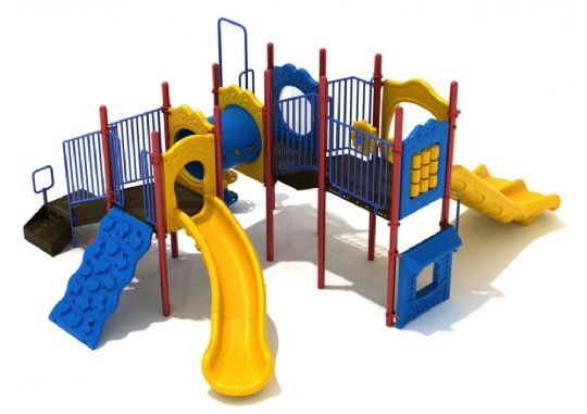 Rose Creek Large Playground System - Primary Colors1