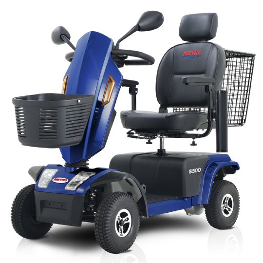 Mobility Scooter S500 Series by Metro Mobility - Blue

