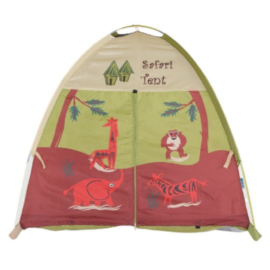 Solid Safari Tent - Front view