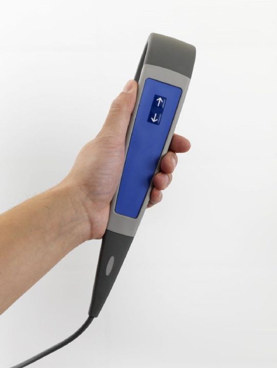 Hand remote to keep caregivers reassuringly close to patients at all times