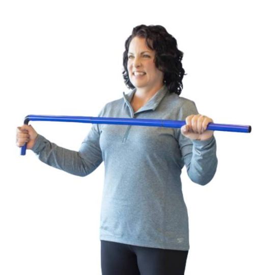 The Shoulder Wand is used for Stretching