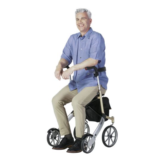 Lets Go Outside functions as a seat and supports up to 350 lbs. 