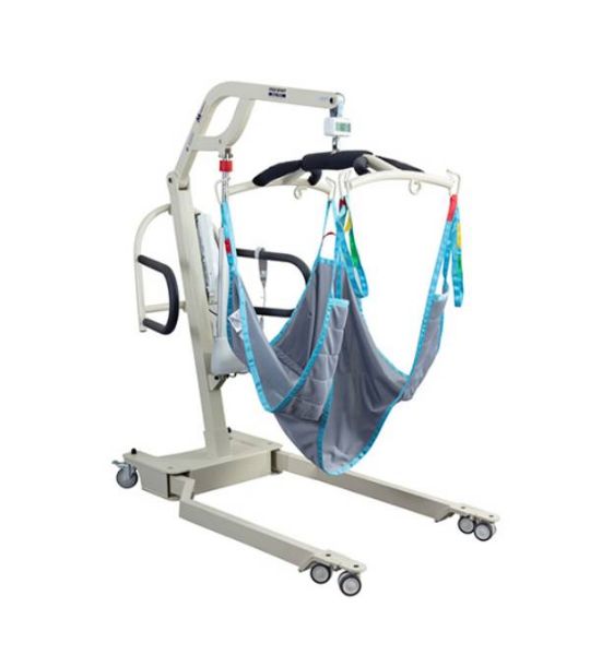 Picture shows what the lift will look like with a sling