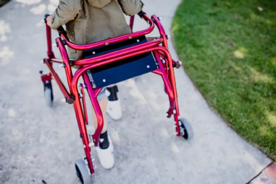 Seat Attachment for Nimbo Posterior Walker, Junior, Castle Red