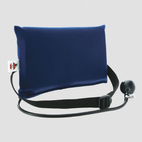 Angled View of Small Inflatable Lumbar Support Cushion