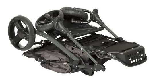 Special Tomato EIO Push Chair Stroller shown folded for storage or transporting.