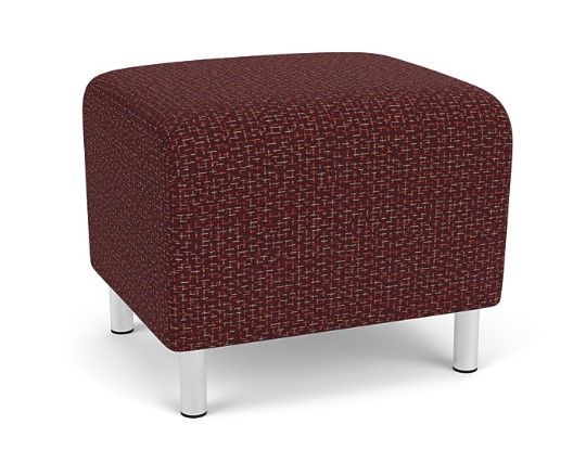 Stylish Upholstery and sturdy steel legs