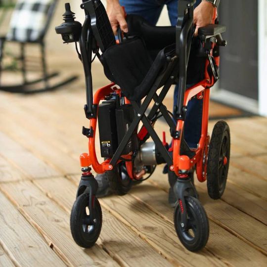 Electric Wheelchair - Foldable & Lightweight 