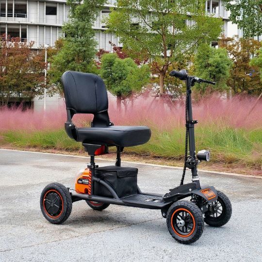 SuperHandy All Terrain 4 Wheels Mobility Scooter - Side View