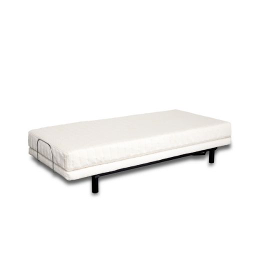 Supernal Recliner Plus Bed Set lying flat with mattress